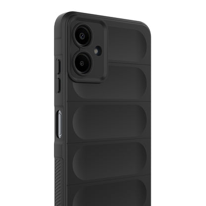 Galaxy A07 Kılıf Esnek TPU Oyuklu Arka Yüzey Tasarımlı Zore Etnik Silikon Kılıf