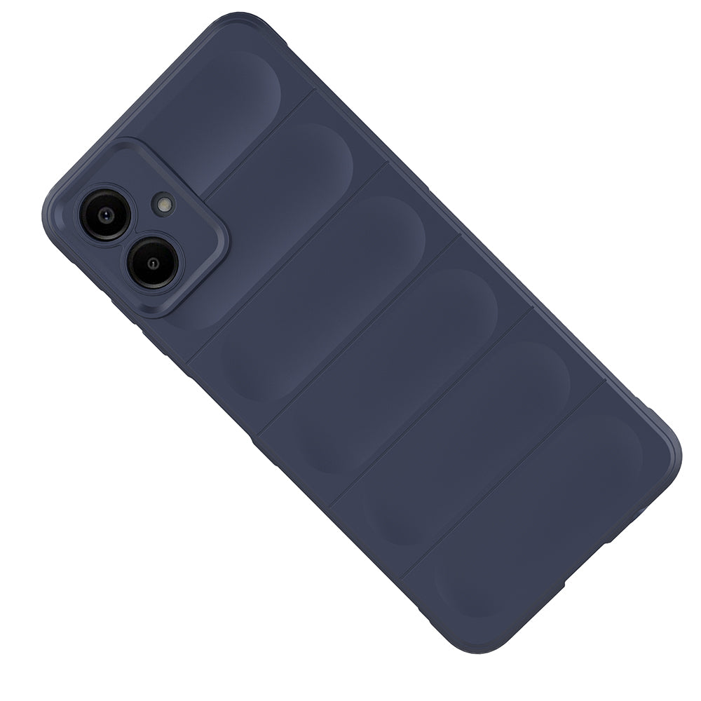 Galaxy A07 Kılıf Esnek TPU Oyuklu Arka Yüzey Tasarımlı Zore Etnik Silikon Kılıf