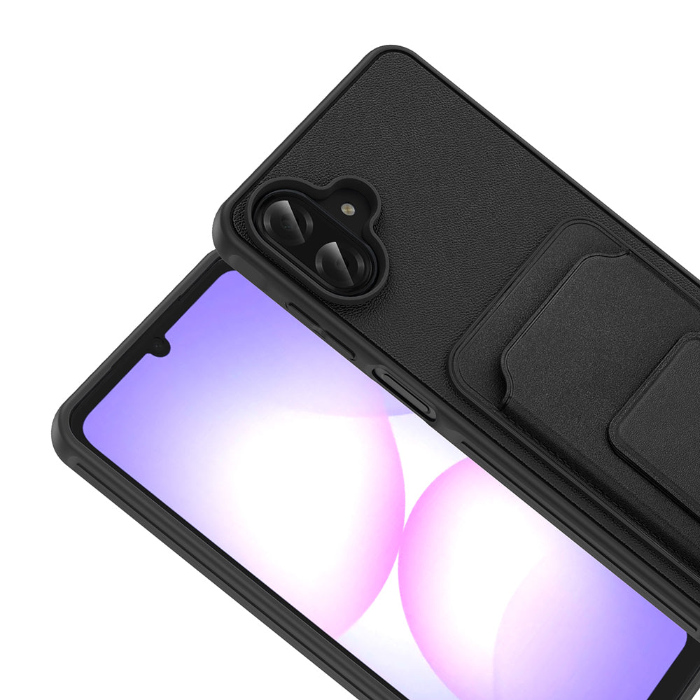 Galaxy A07 Kılıf Kartlıklı TPU Zore Bikart Kılıf