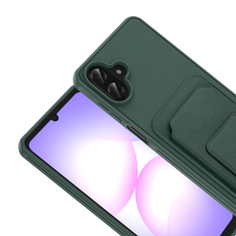 Galaxy A07 Kılıf Kartlıklı TPU Zore Bikart Kılıf