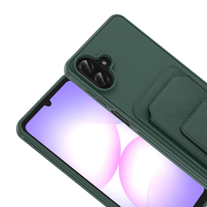 Galaxy A07 Kılıf Kartlıklı TPU Zore Bikart Kılıf