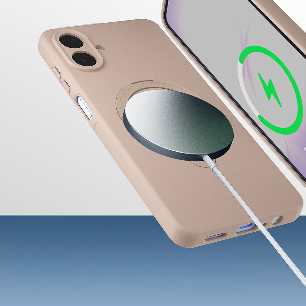 Galaxy A07 Kılıf M-safe Şarj Özellikli Standlı Zore Samara Kılıf