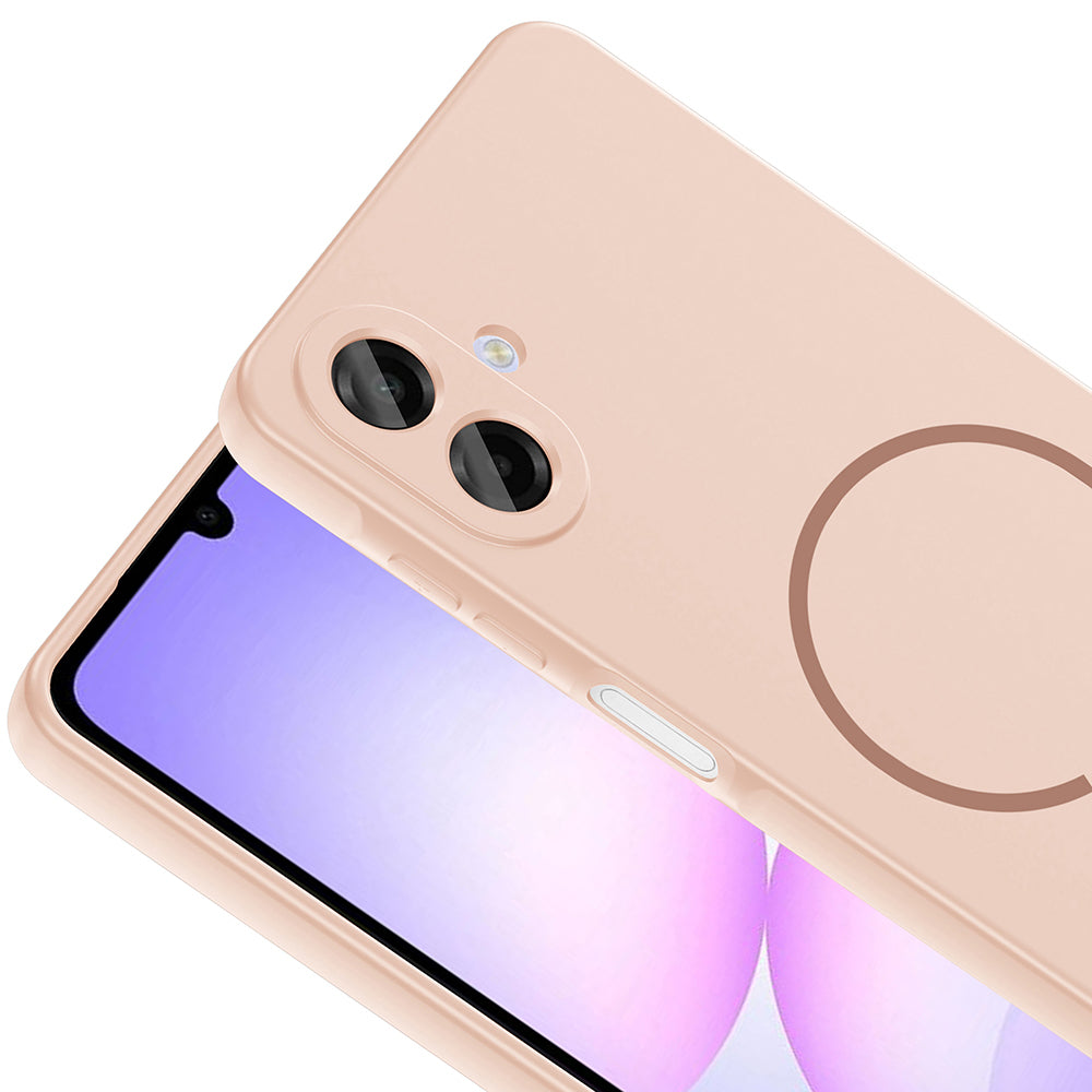 Galaxy A07 Kılıf M-safe Şarj Özellikli Zore Meta Kılıf