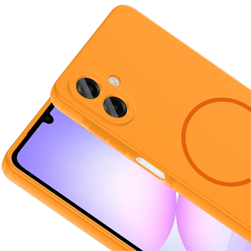 Galaxy A07 Kılıf M-safe Şarj Özellikli Zore Meta Kılıf