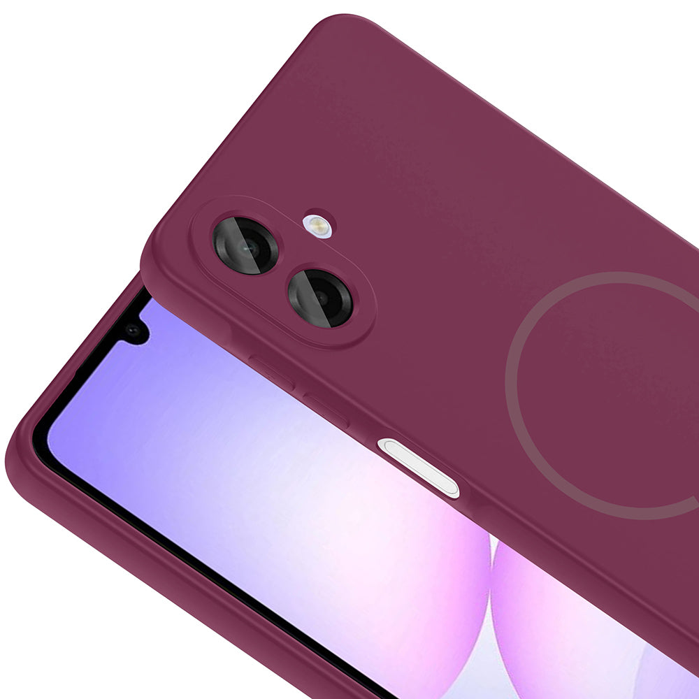 Galaxy A07 Kılıf M-safe Şarj Özellikli Zore Meta Kılıf