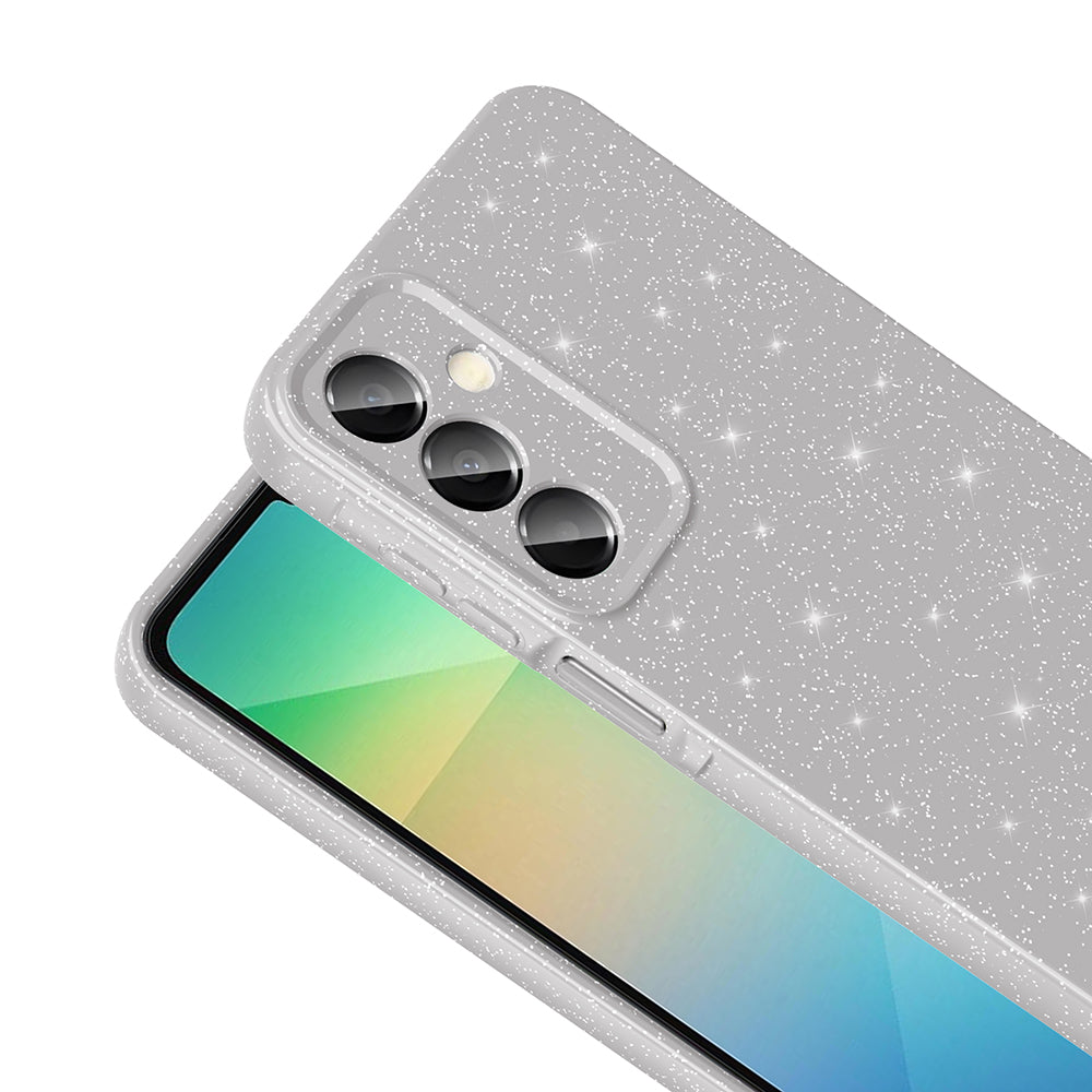 Galaxy A16 Kılıf Kamera Korumalı Simli Lüks Zore Koton Kılıf