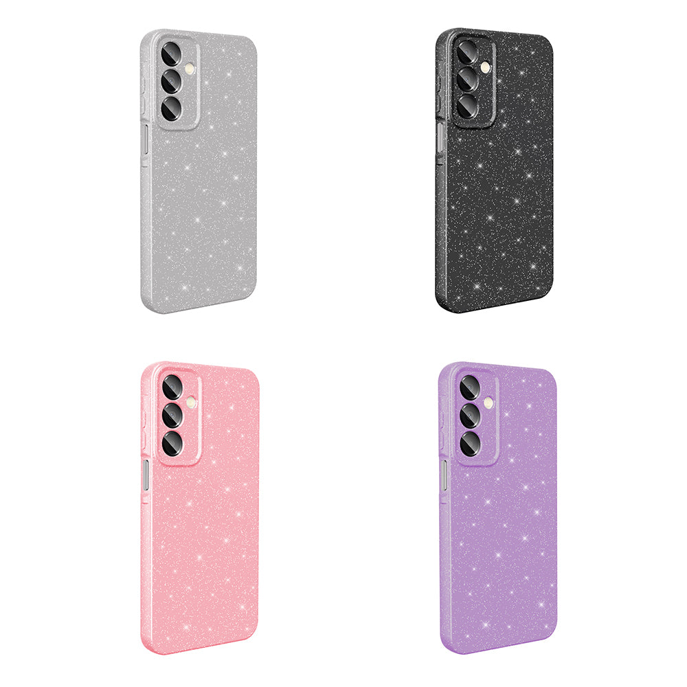 Galaxy A16 Kılıf Kamera Korumalı Simli Lüks Zore Koton Kılıf