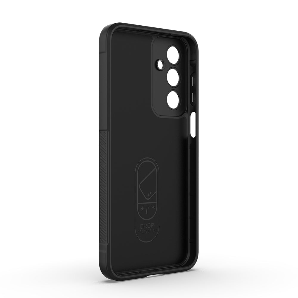 Galaxy A17 Kılıf Esnek TPU Oyuklu Arka Yüzey Tasarımlı Zore Etnik Silikon Kılıf