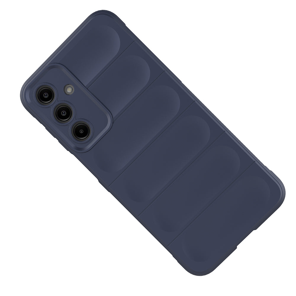 Galaxy A17 Kılıf Esnek TPU Oyuklu Arka Yüzey Tasarımlı Zore Etnik Silikon Kılıf