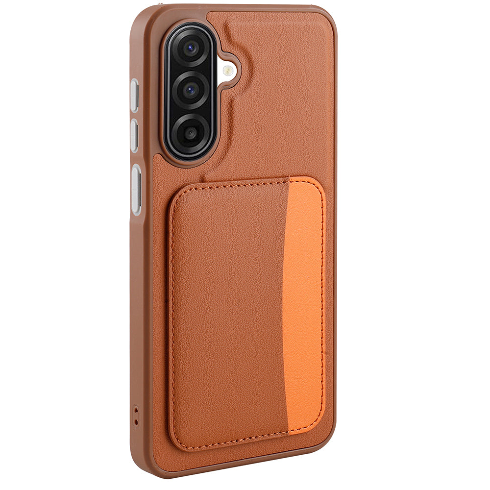 Galaxy A17 Kılıf Kartlıklı Zore X-Kart Silikon Kılıf