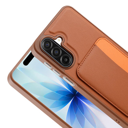 Galaxy A17 Kılıf Kartlıklı Zore X-Kart Silikon Kılıf