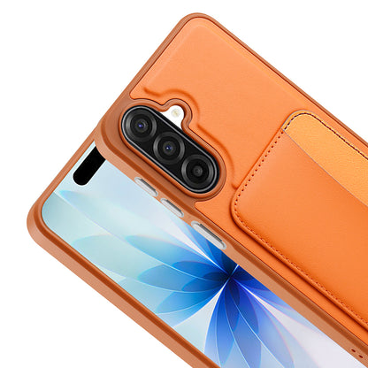 Galaxy A17 Kılıf Kartlıklı Zore X-Kart Silikon Kılıf