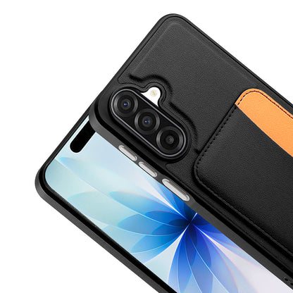 Galaxy A17 Kılıf Kartlıklı Zore X-Kart Silikon Kılıf