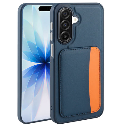Galaxy A17 Kılıf Kartlıklı Zore X-Kart Silikon Kılıf