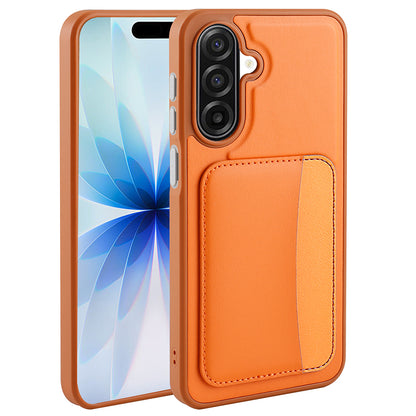 Galaxy A17 Kılıf Kartlıklı Zore X-Kart Silikon Kılıf