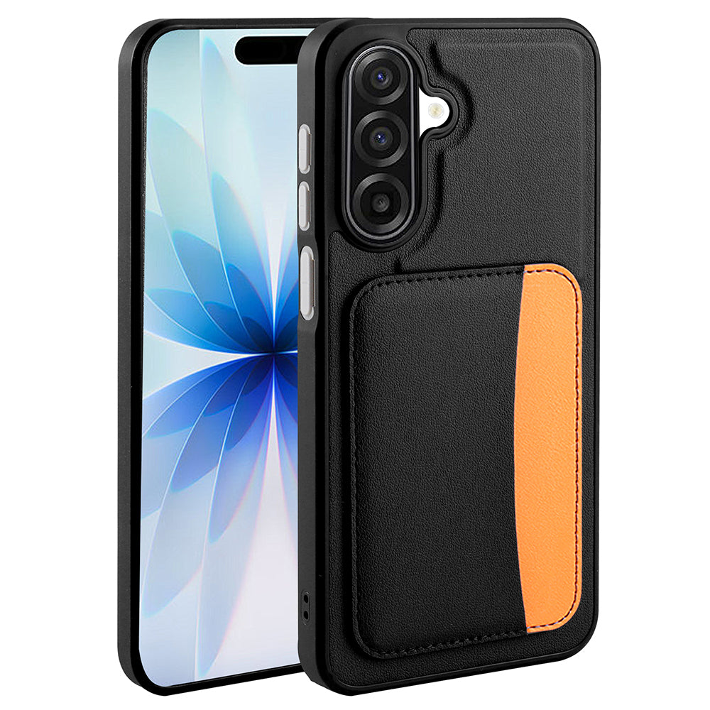 Galaxy A17 Kılıf Kartlıklı Zore X-Kart Silikon Kılıf