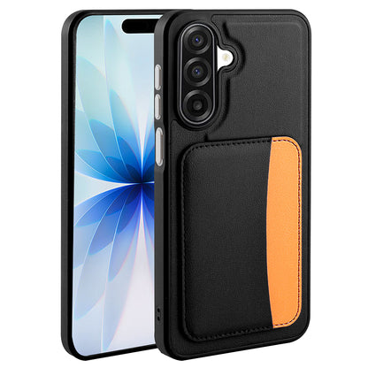 Galaxy A17 Kılıf Kartlıklı Zore X-Kart Silikon Kılıf