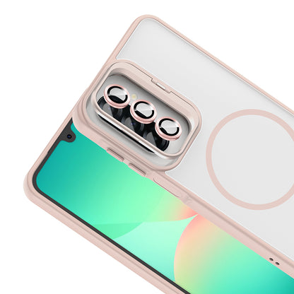 Galaxy A17 Kılıf Standlı ve Kamera Lens Hediyeli Zore Etro Kılıf