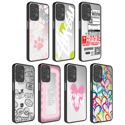 Galaxy A23 Kılıf Aynalı Desenli Kamera Korumalı Parlak Zore Mirror Kılıf