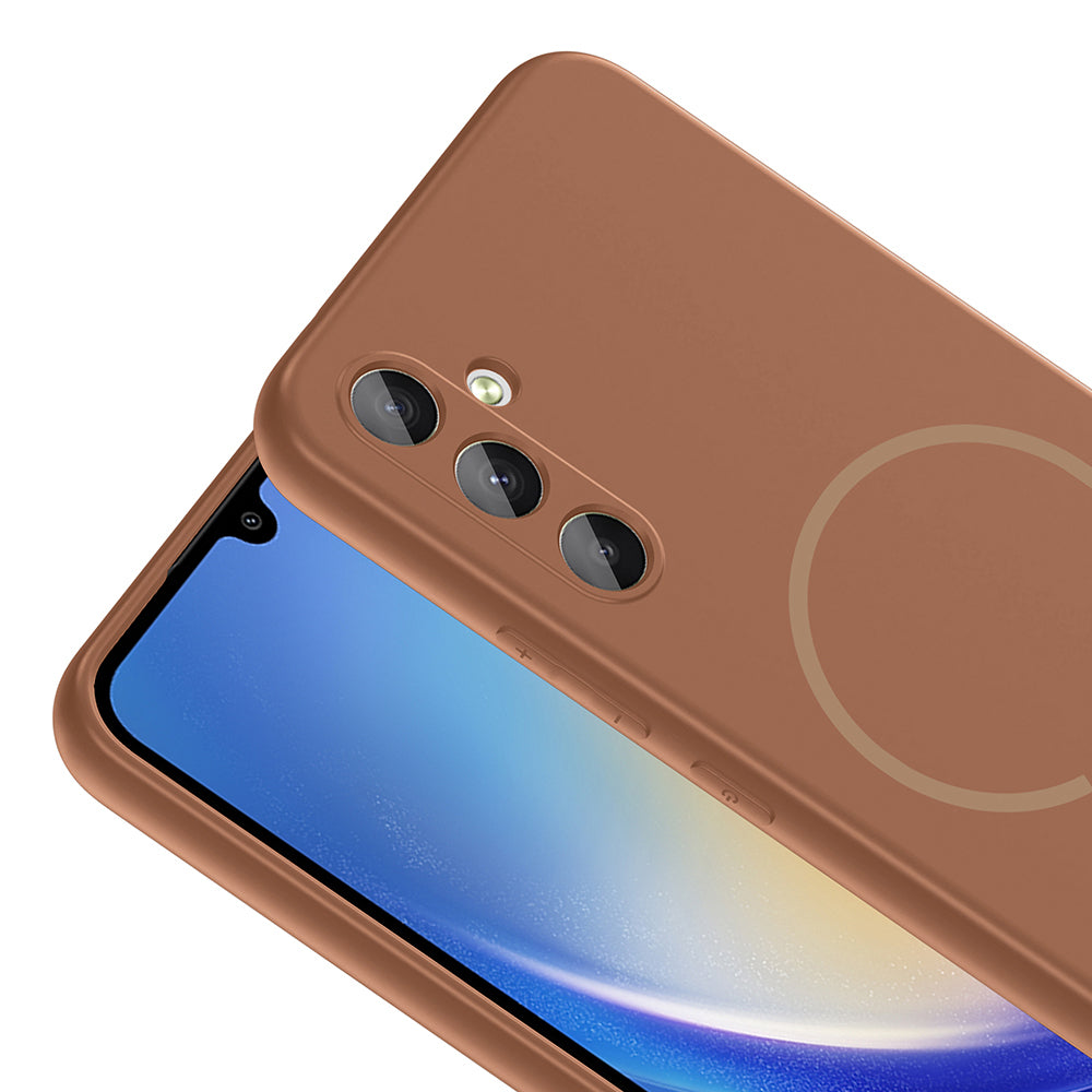 Galaxy A24 Kılıf M-safe Şarj Özellikli Zore Meta Kılıf