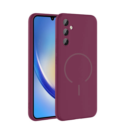 Galaxy A24 Kılıf M-safe Şarj Özellikli Zore Meta Kılıf