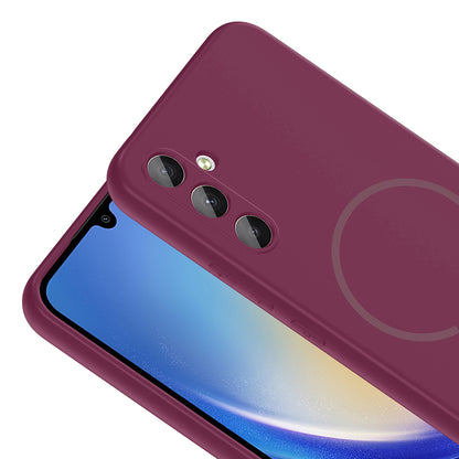 Galaxy A24 Kılıf M-safe Şarj Özellikli Zore Meta Kılıf