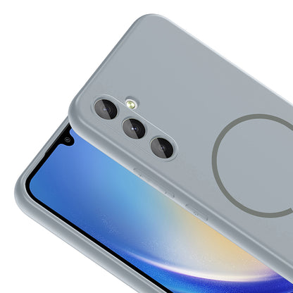 Galaxy A24 Kılıf M-safe Şarj Özellikli Zore Meta Kılıf