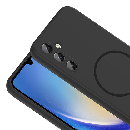 Galaxy A24 Kılıf M-safe Şarj Özellikli Zore Meta Kılıf