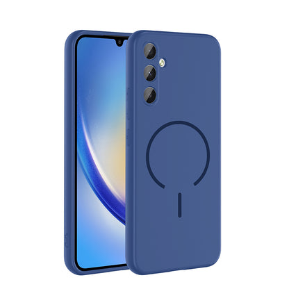 Galaxy A24 Kılıf M-safe Şarj Özellikli Zore Meta Kılıf