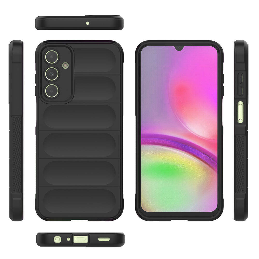 Galaxy A25 Kılıf Esnek TPU Oyuklu Arka Yüzey Tasarımlı Zore Etnik Silikon Kılıf