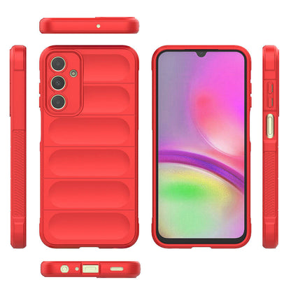 Galaxy A25 Kılıf Esnek TPU Oyuklu Arka Yüzey Tasarımlı Zore Etnik Silikon Kılıf