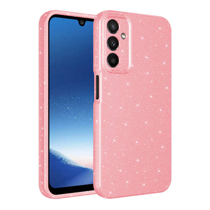 Galaxy A25 Kılıf Kamera Korumalı Simli Lüks Zore Koton Kılıf