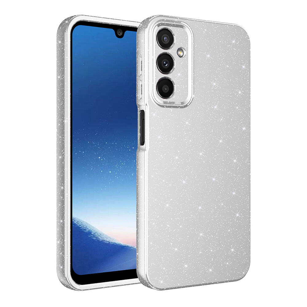 Galaxy A25 Kılıf Kamera Korumalı Simli Lüks Zore Koton Kılıf