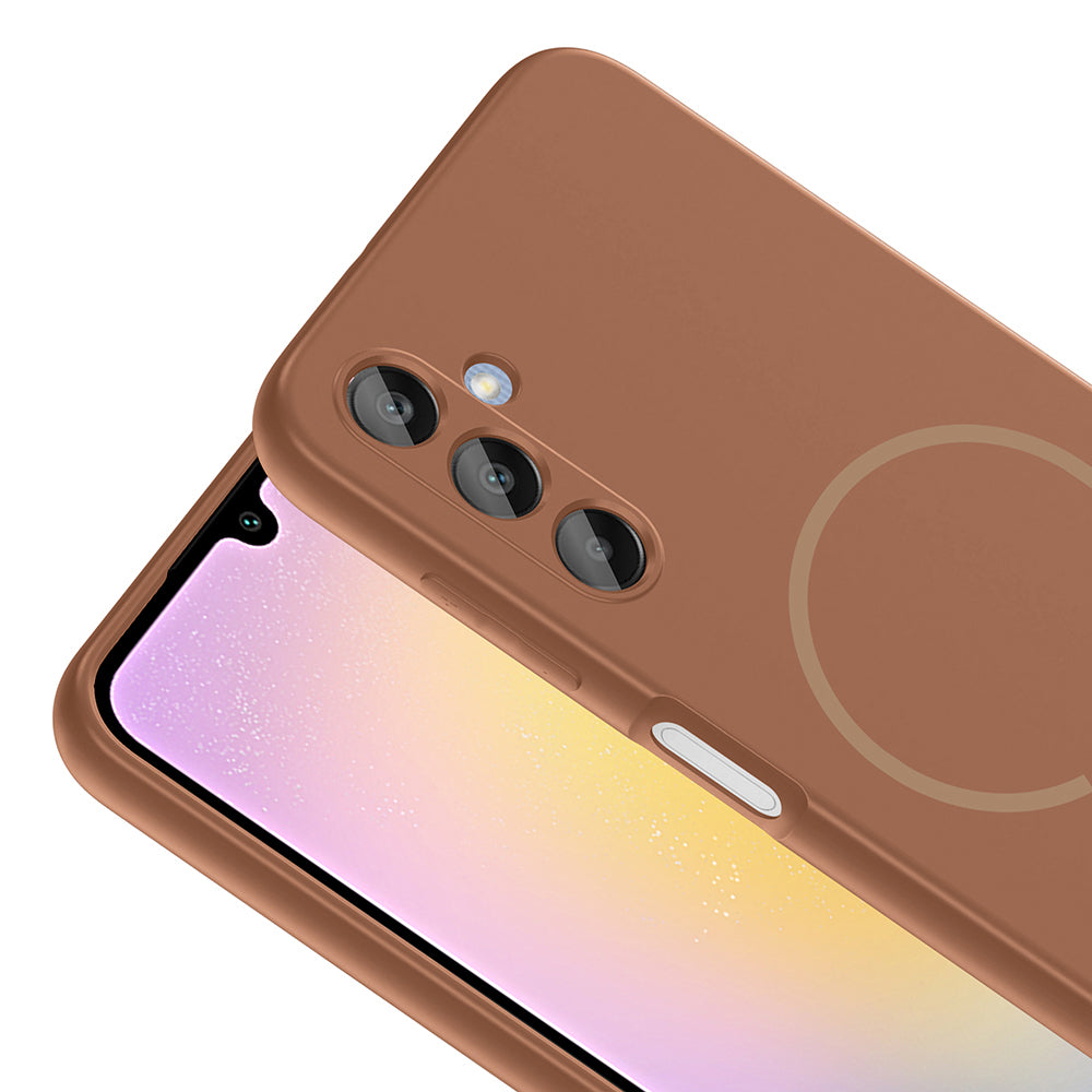 Galaxy A25 Kılıf M-safe Şarj Özellikli Zore Meta Kılıf