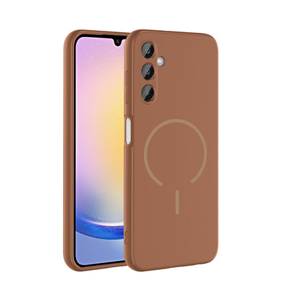Galaxy A25 Kılıf M-safe Şarj Özellikli Zore Meta Kılıf