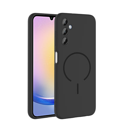 Galaxy A25 Kılıf M-safe Şarj Özellikli Zore Meta Kılıf