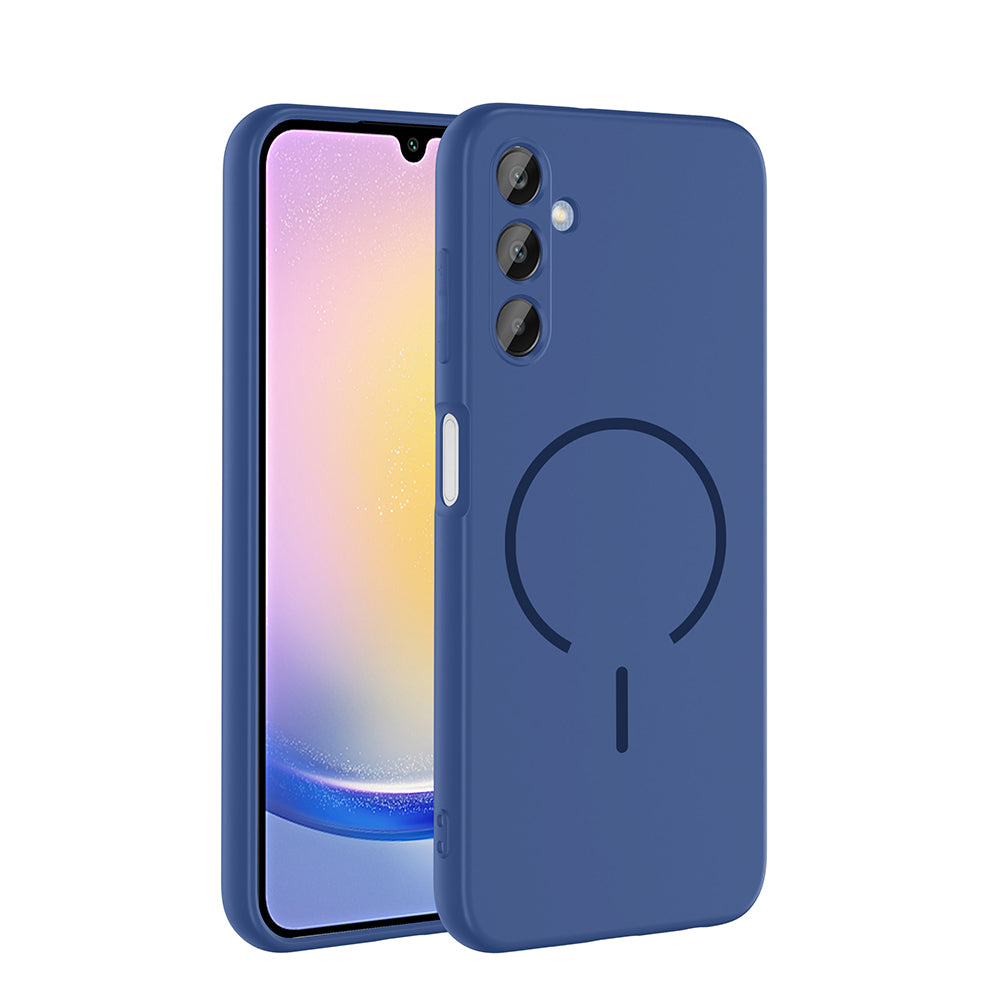 Galaxy A25 Kılıf M-safe Şarj Özellikli Zore Meta Kılıf