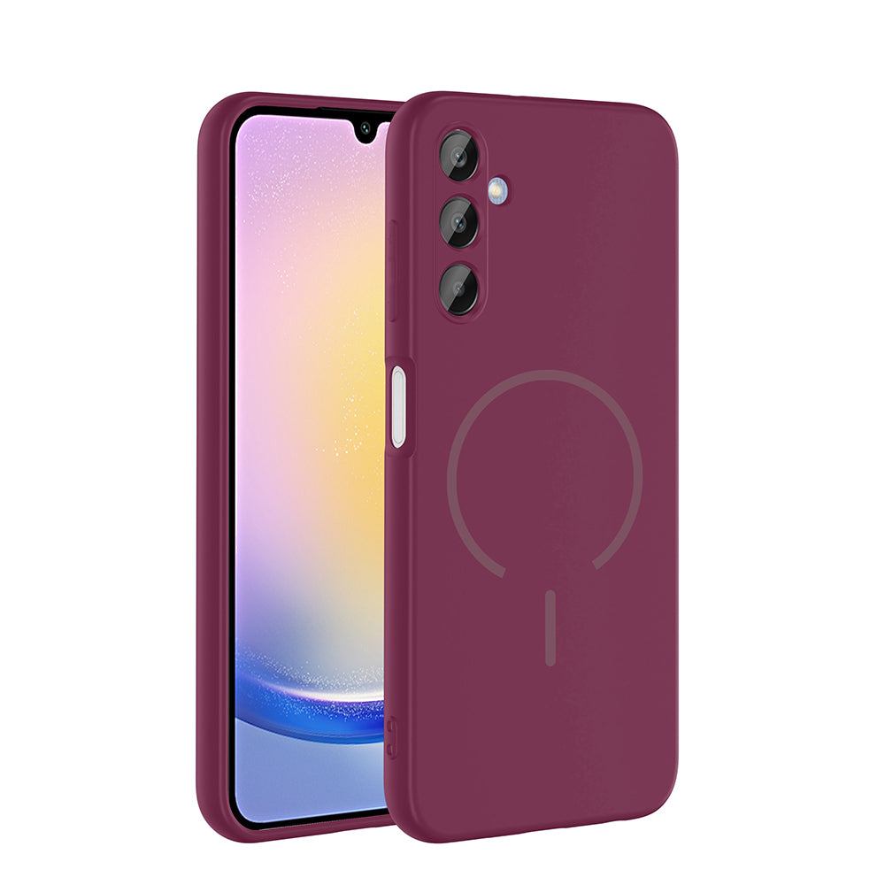 Galaxy A25 Kılıf M-safe Şarj Özellikli Zore Meta Kılıf