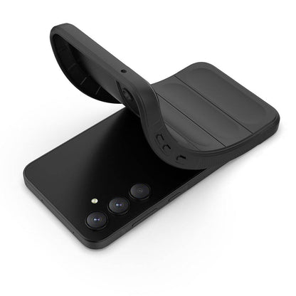 Galaxy A35 Kılıf Esnek TPU Oyuklu Arka Yüzey Tasarımlı Zore Etnik Silikon Kılıf