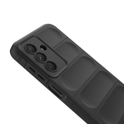 Galaxy A36 Kılıf Esnek TPU Oyuklu Arka Yüzey Tasarımlı Zore Etnik Silikon Kılıf