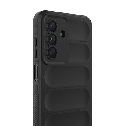 Galaxy A36 Kılıf Esnek TPU Oyuklu Arka Yüzey Tasarımlı Zore Etnik Silikon Kılıf