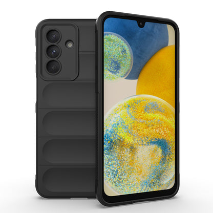 Galaxy A36 Kılıf Esnek TPU Oyuklu Arka Yüzey Tasarımlı Zore Etnik Silikon Kılıf