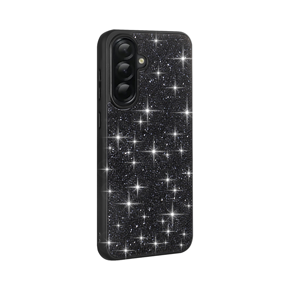 Galaxy A36 Kılıf Parlak Taşlı Tasarım Zore Pırlanta Kılıf