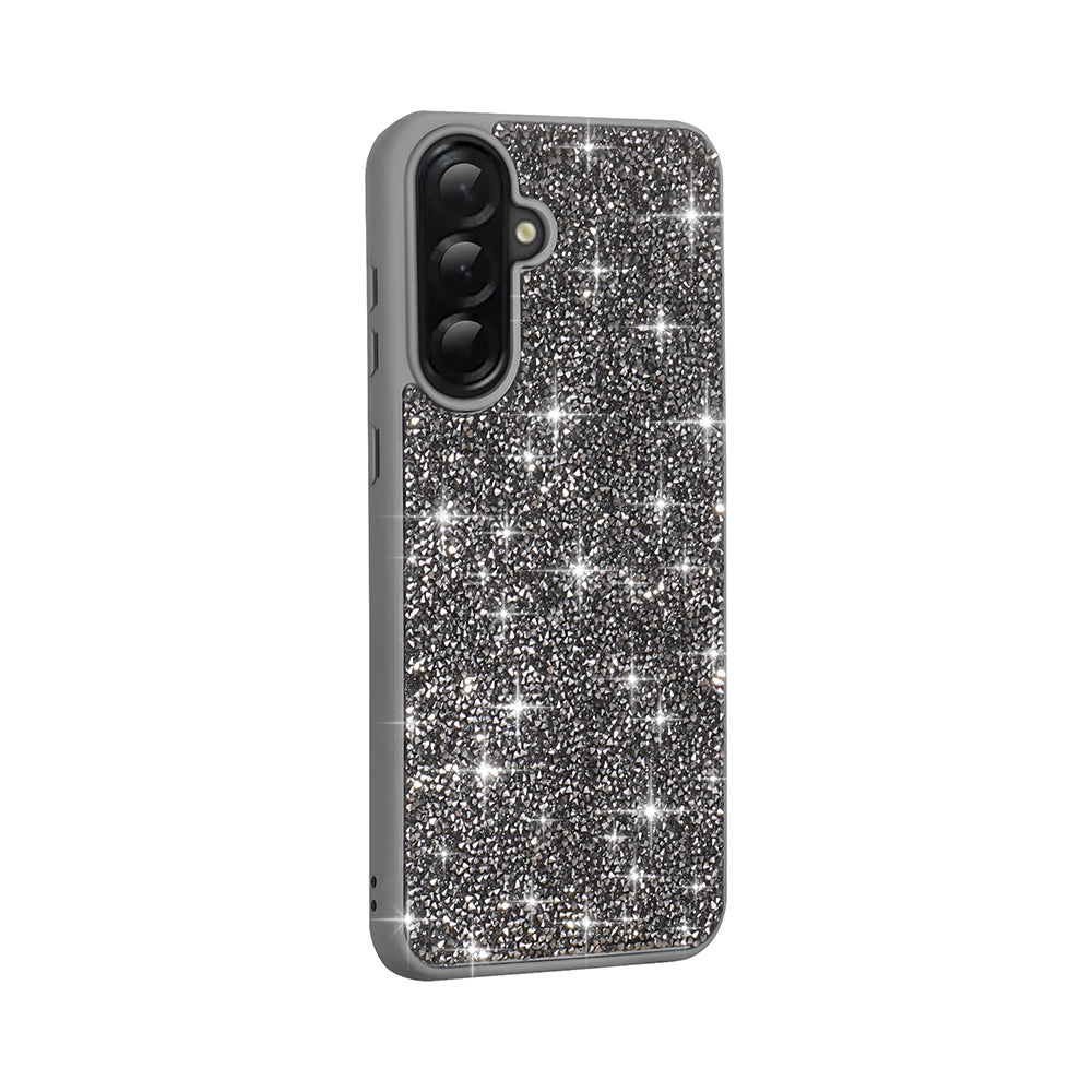 Galaxy A36 Kılıf Parlak Taşlı Tasarım Zore Pırlanta Kılıf