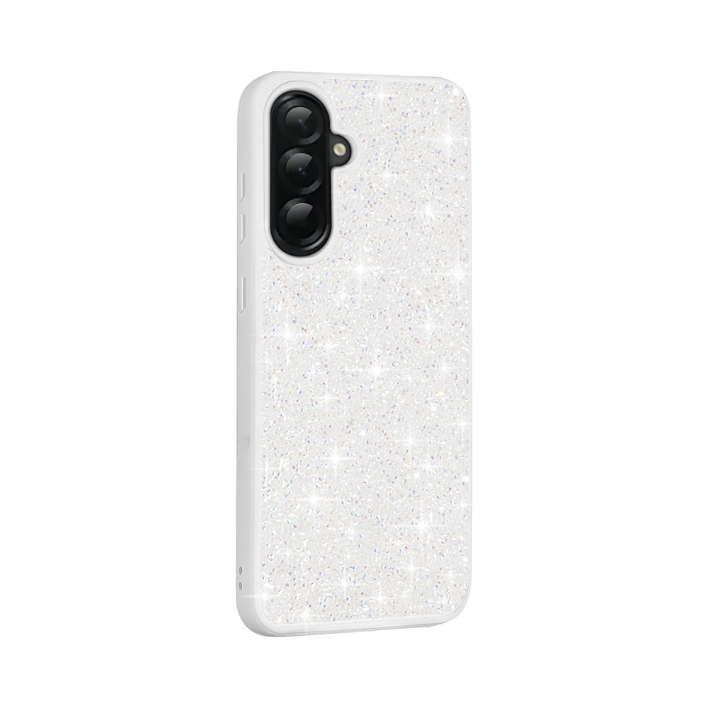 Galaxy A36 Kılıf Parlak Taşlı Tasarım Zore Pırlanta Kılıf