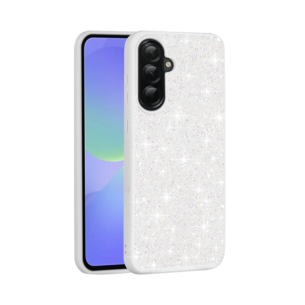 Galaxy A36 Kılıf Parlak Taşlı Tasarım Zore Pırlanta Kılıf