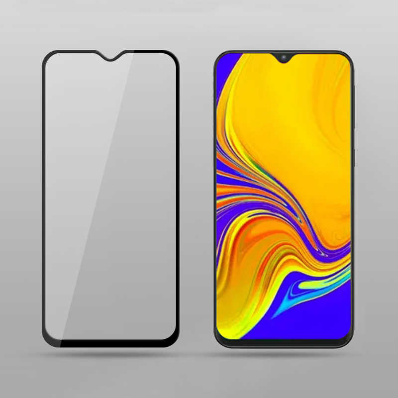 Galaxy A50 Zore Kenarları Kırılmaya Dayanıklı Cam Ekran Koruyucu
