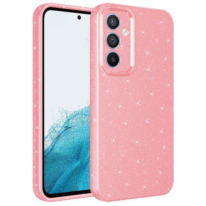 Galaxy A54 Kılıf Kamera Korumalı Simli Lüks Zore Koton Kılıf