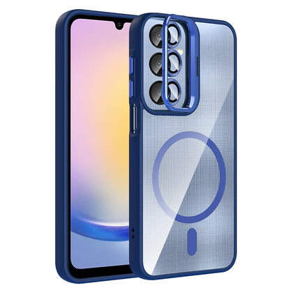 Galaxy A56 Kılıf Standlı ve Kamera Lens Hediyeli Zore Etro Kılıf