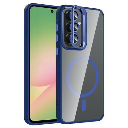 Galaxy A57 Kılıf Standlı ve Kamera Lens Hediyeli Zore Etro Kılıf